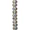 Metal Rhinestone Rondelle Beads, 6mm by Bead Landing™